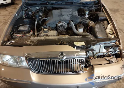 2002 Mercury Grand Marquis Ls z USA, uszkodzony, nr VIN 2MEFM75W32X616749